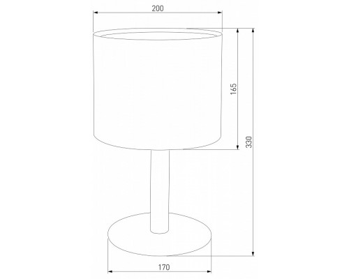 Настольная лампа декоративная TK Lighting Deva 5219 Deva Graphite