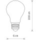 Лампа светодиодная Nowodvorski Bulb E27 7Вт 3000K 10587