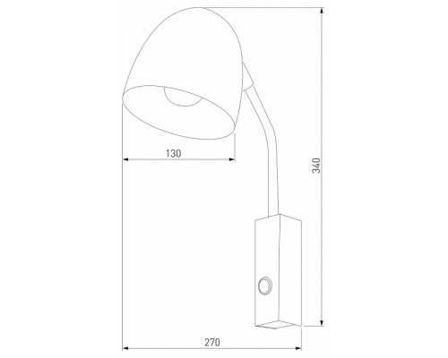 Бра TK Lighting Soho 4167 Soho Black