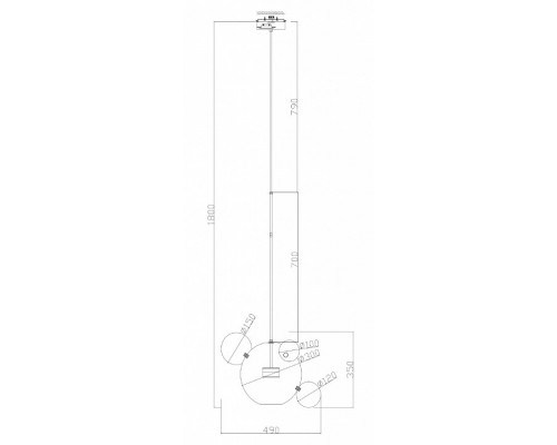 Подвесной светильник Freya Amoris FR5128PL-L10BS1