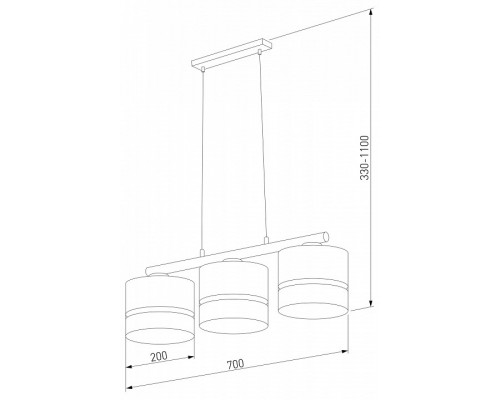 Подвесной светильник TK Lighting Paglia 6694 Paglia