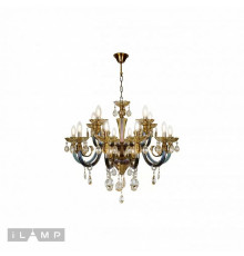 Подвесная люстра iLamp Asia 61081-8+4 BR