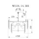 Подвесной светильник Wertmark Agati WE124.14.303