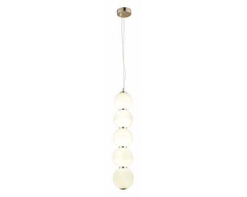 Подвесной светильник Natali Kovaltseva LOFT LED LED LAMPS 81100/5C GOLD WHITE