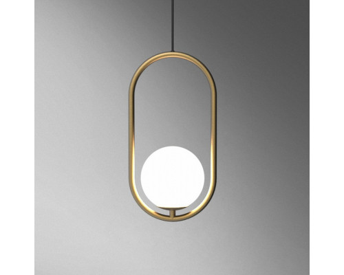 Подвесной светильник Imperiumloft Matthew Mccormick Hoop Gold Mila Pendant HOOP-B01