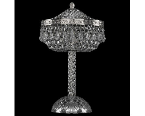 Настольная лампа декоративная Bohemia Ivele Crystal 1901 19011L4/25IV Ni