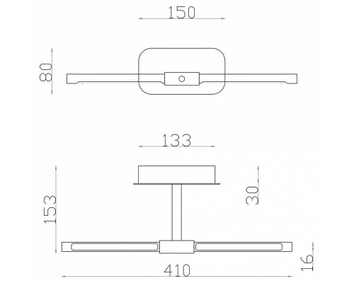 Подсветка для зеркала Favourite Insight 4016-1W