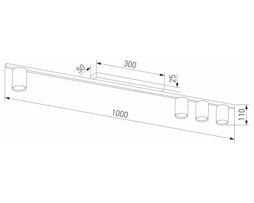 Накладной светильник TK Lighting Logan 4571 Logan White