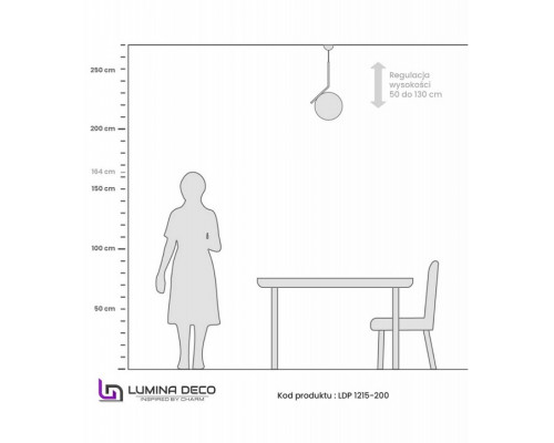 Подвесной светильник LUMINA DECO Sorento LDP 1215-200 WT+MD