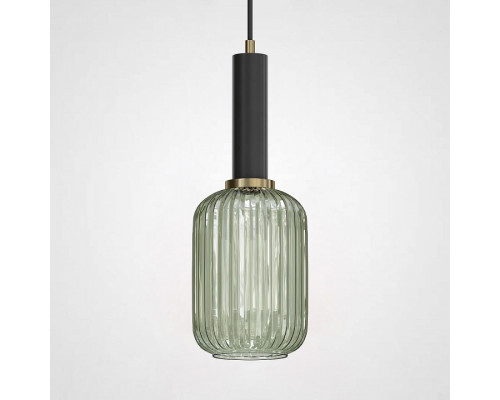 Подвесной светильник Imperiumloft Ferm Living Chinese Lantern A Brass / Green IRIS01