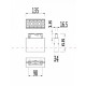 Накладной светильник Maytoni Points TR014-2-10W4K-W