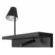 Бра с полкой Loft it Shelf 10216/2W Black