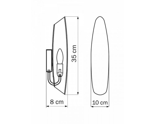 Бра Lightstar Dissimo 803600