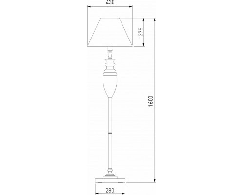 Торшер Eurosvet Majorka a062588