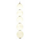 Подвесной светильник Natali Kovaltseva LOFT LED LED LAMPS 81100/5C GOLD WHITE