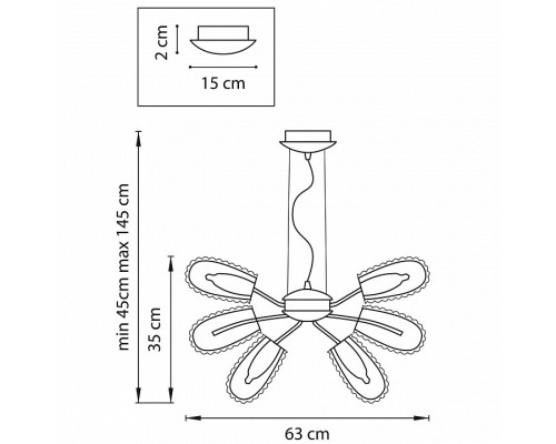 Подвесная люстра Lightstar Ciambo 820110