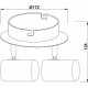 Накладной светильник Deko-Light Indi 348086