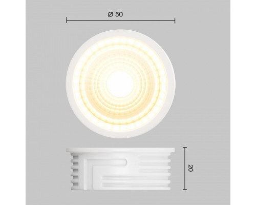 Модуль светодиодный Voltega Module LED VG03-warm7W-60-MD