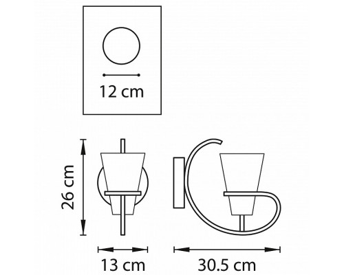 Бра Lightstar Fiacolla 733617