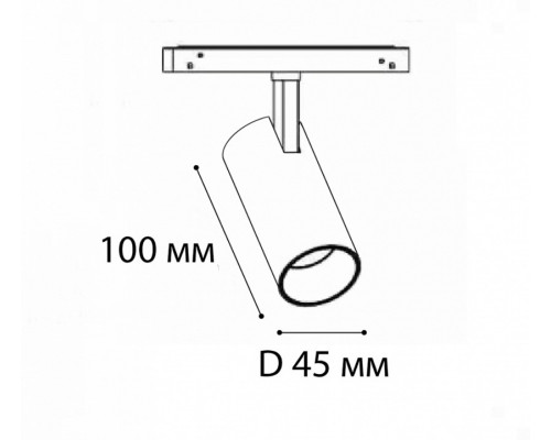 Светильник на штанге Italline ATOM IT012-5026 gold 3000K