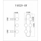 Накладной светильник Moderli Krona V4020-4W